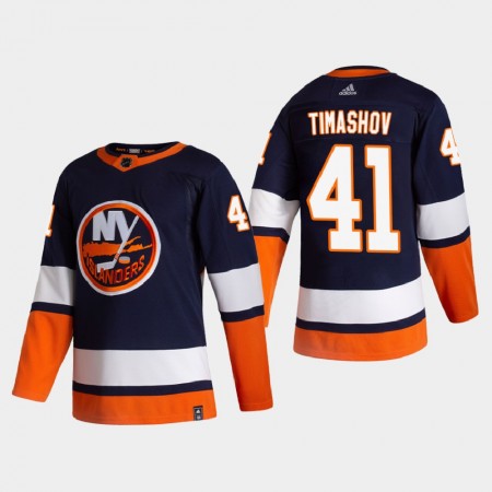 New York Islanders Dmytro Timashov 41 2020-21 Reverse Retro Authentic Shirt - Mannen